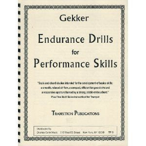 Gekker - Endurance Drills for Performance Skills