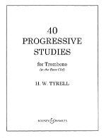 Tyrell, H.W.  - 40 Studies for Trombone