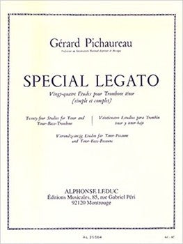 Pichaureau - Special Legato: Twenty-four Studies for Tenor and Bass Trombone