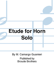 Guarnieri, M. Camargo - Etude for Solo Horn