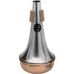 Tom Crown Bass Trombone Straight Mute - Aluminum with Copper Bottom