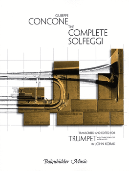 Concone Complete Solfeggi for Trumpet