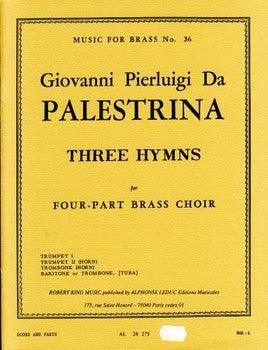 Palestrina -- 3 Hymns for Brass Quartet